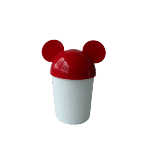 Vaso pitillo con orejas
