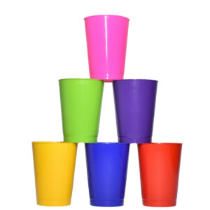 Vaso plastico multiusos